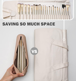 Travel Makeup Brush Holder with Magnet Closure 3