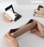 Travel Makeup Brush Holder with Magnet Closure 4