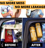 4 in 1 Wood Grain Travel Bottle 4